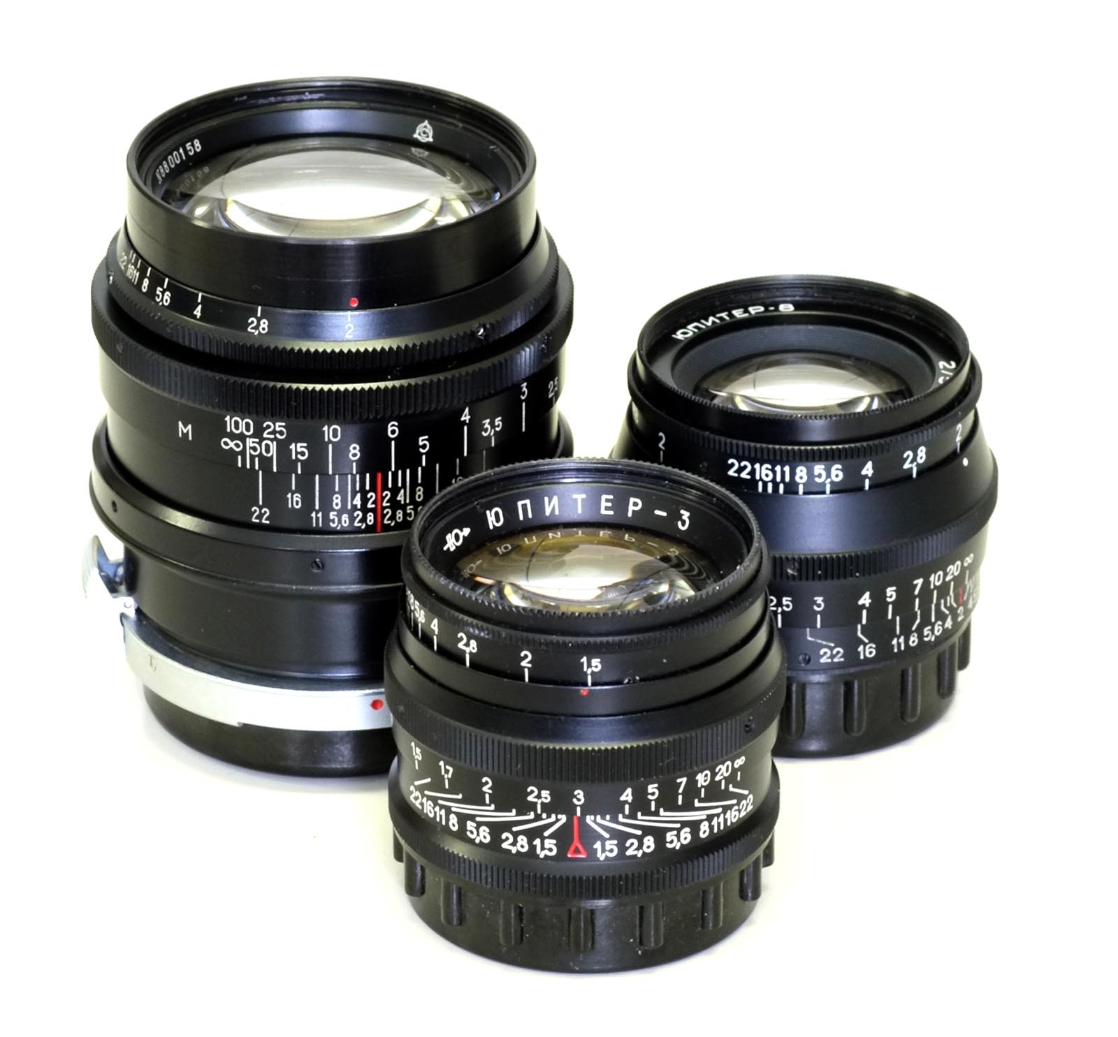 新しい LeicaⅢf ドイツ１９５４年 レッドダイヤル/50mmジュピター